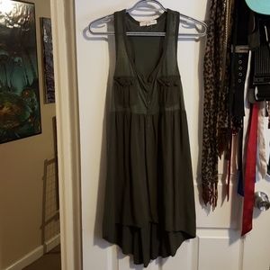 Dark Green Dress/Blouse